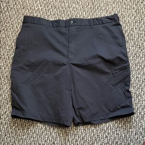 Men's Classic Black Cargo Shorts